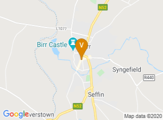 map of Birr Vintage Week & Arts Festival