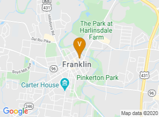 map of The Harpeth Franklin Downtown, Curio Collection by Hilton