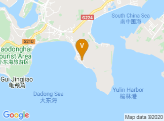 map of Mandarin Oriental, Sanya