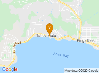 map of Lake Tahoe