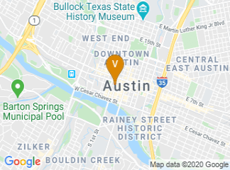 map of Hotel ZaZa Austin