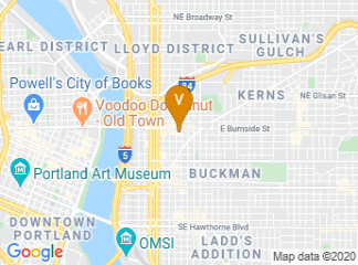 map of Jupiter Hotel Portland
