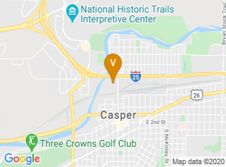 map of Clarion Inn at Platte River