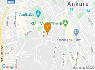 map of Ankara Hacı Bayram Veli University