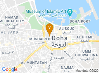 map of Msheireb Downtown Doha