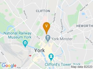 map of De Grey Court, York St John University