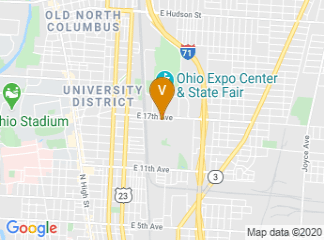 map of Ohio Expo Center & State Fair - Brown Building