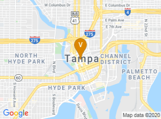 map of Tampa Theatre