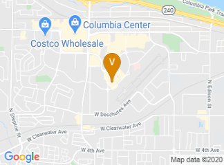 map of SpringHill Suites by Marriott Kennewick Tri-Cities