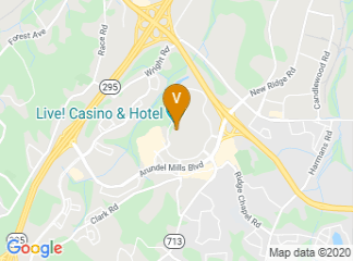 map of Live! Casino & Hotel