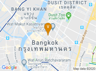 map of Bangkok, Thailand