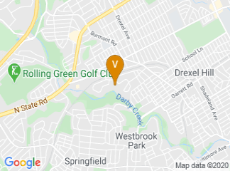 map of Drexelbrook Catering & Special Event Center