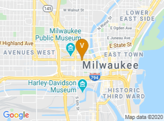 map of Wisconsin Center District