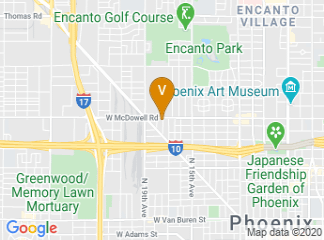 map of Arizona State Fairgrounds
