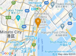 map of Tokyo Metropolitan Industrial Trade Center Hamamatsuchō