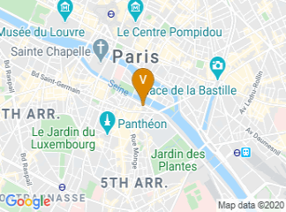 map of Paris