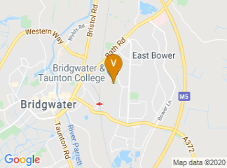map of Bridgwater & Taunton College