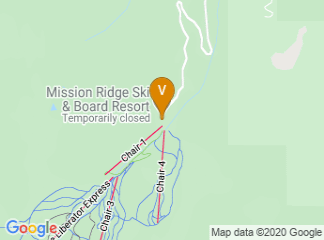 map of Mission Ridge Ski & Board Resort