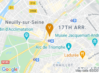 map of Le Palais des Congrès de Paris