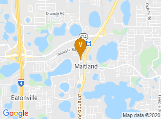 map of Apartment Association-Orlando
