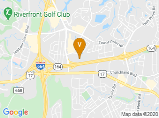 map of Old Dominion University Virginia Modeling, Analysis, and Simulation Center
