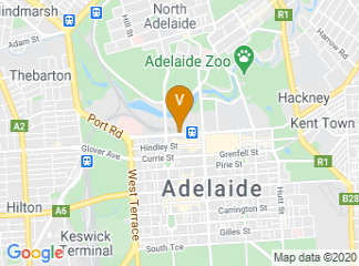 map of Adelaide Convention Centre - Central