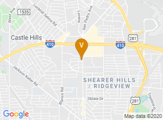 map of Bridal Galleria of Texas