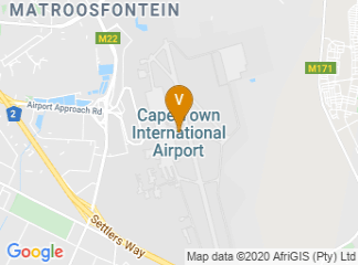 map of Cape Town International Airport