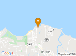 map of Embassy Suites by Hilton Dorado del Mar Beach Resort