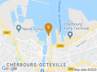 map of La Cité de la Mer