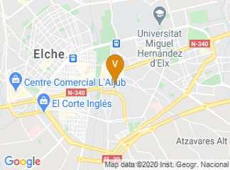 map of Centro De Congresos De Elche