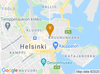 map of Topelia, Helsingin yliopisto