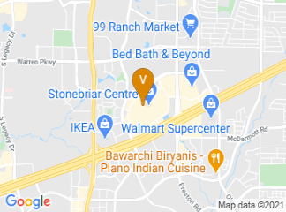 map of Hyatt Regency Frisco - Dallas
