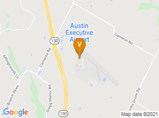 map of Austin Executive Airport