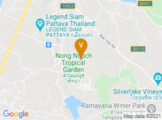 map of Nong Nooch Pattaya International Convention And Exhibition Center (NICE)