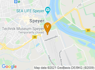 map of Technic Museum Speyer