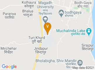 map of IIM Bodh Gaya
