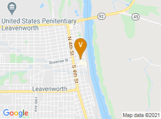 map of Home2 Suites by Hilton Leavenworth Downtown