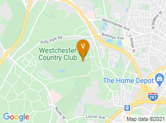 map of Westchester Country Club