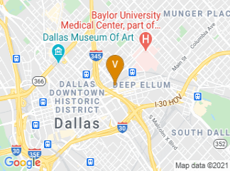 map of Kimpton Pittman Hotel Dallas