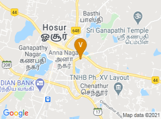map of St. Joseph's Industrial training institute