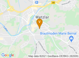 map of Stadthalle Wetzlar