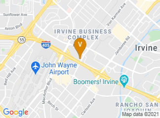 map of Sonesta Irvine - Orange County Airport