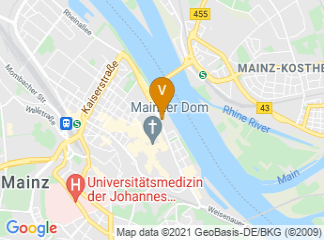 map of Mainz Congress