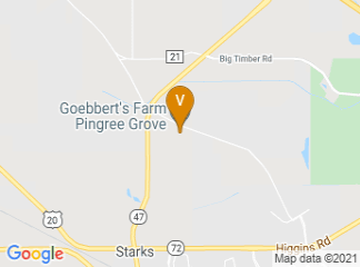 map of Goebbert's Farm Pingree Grove