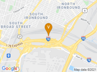 map of Holiday Inn Newark Intl Airport - North
