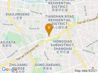 map of Shanghai World Trade Exhibition Hall