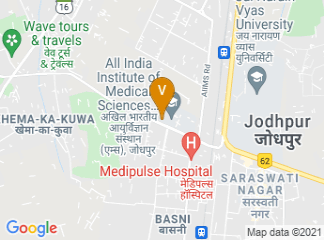 map of AIIMS Jodhpur Auditorium