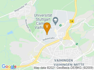 map of Fraunhofer Institute for Manufacturing Engineering and Automation