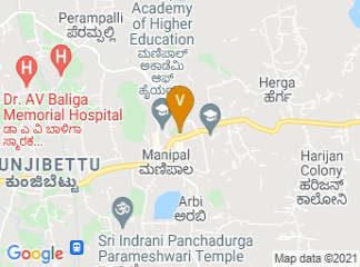 map of Dr. TMA Pai Halls